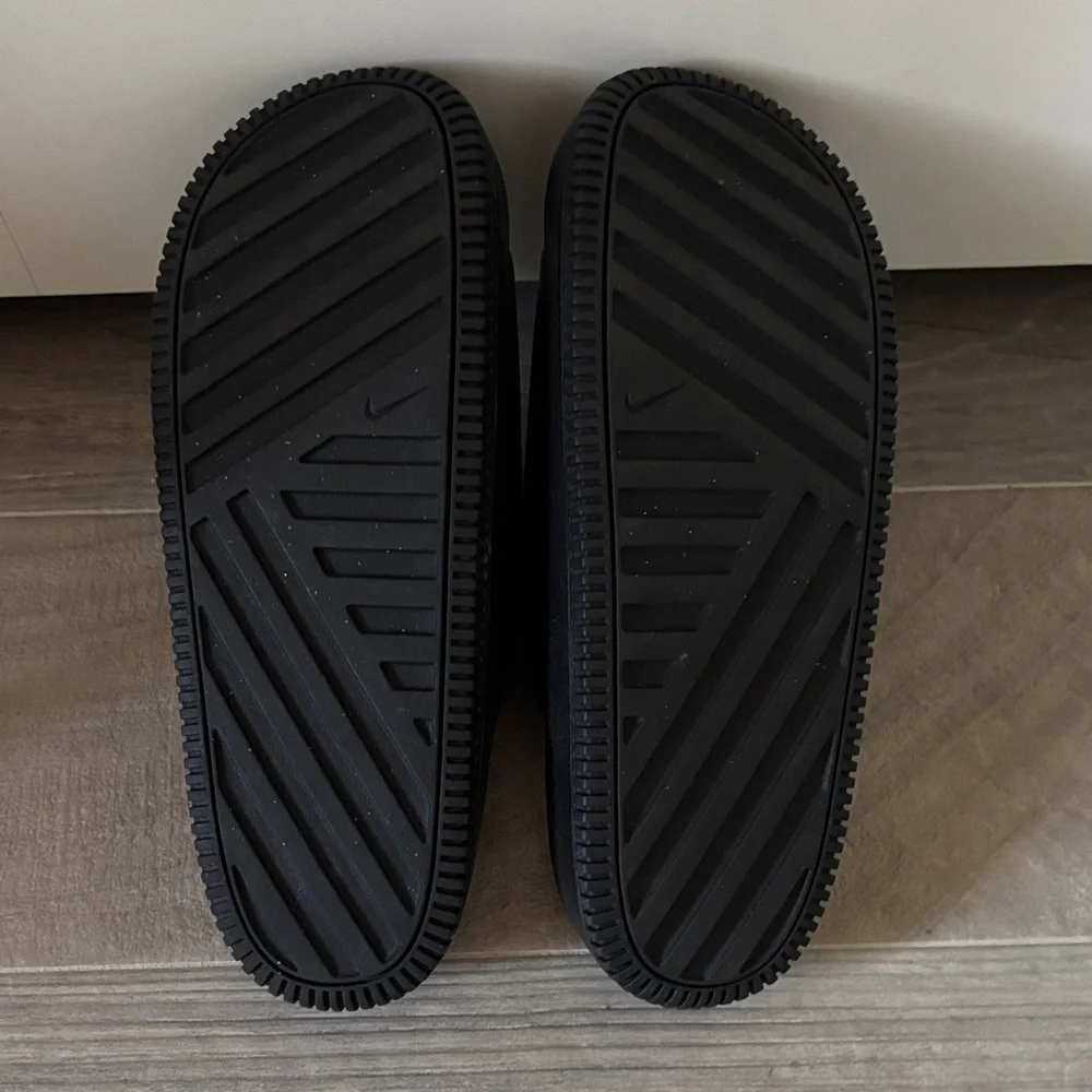 Nike Black Slide Slides M11 - W12 - Picture 4 of 4